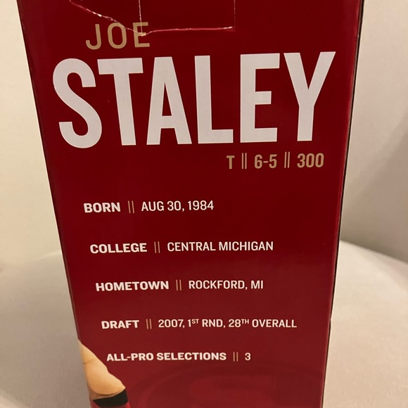 Joe Staley Bobble Head Limited Addition - Picture 5 of 8